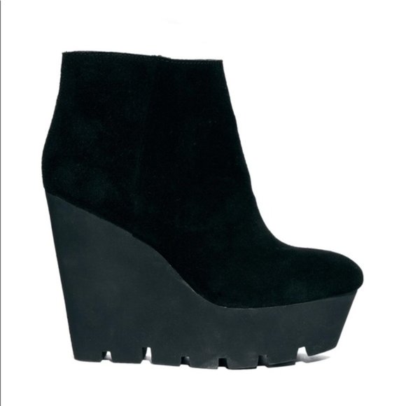 cheap black booties